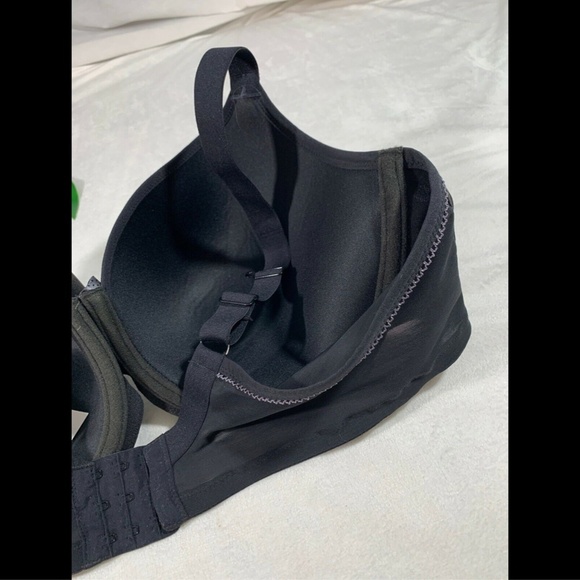 NEW $70 Elomi 'Bijou' Underwire Plunge Bra in Black [ SZ 44DDD‎ ] - Picture 8 of 8